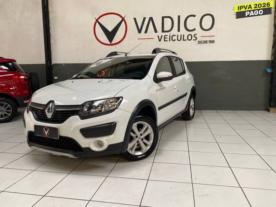 RENAULT SANDERO 1.6 STEPWAY 8V FLEX 4P AUTOMATIZADO RENAULT SANDERO 1.6 STEPWAY 8V FLEX 4P AUTOMATIZADO